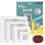 Drywall Repair Kit 12 Pieces Aluminum Wall Patch Kit, 2/4/6/8 Inch Sel.... Fixed Price $22.39.