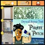 "professional Drywall Repair Tool - Pirate Patch Knockdown Texture For Diy Proje. Fixed Price $43.19.