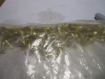 #8-15 X 5/8" Flat Head Phillips Sharp Point Plain Brass Wood Screw Qty 100. Fixed Price $25.00.