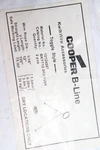 (2-pk) Cooper B-line Kwikwire Accessory Y-toggle Style 1/16" X 12" 120". Fixed Price $8.37.