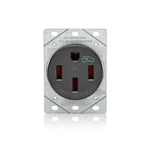 Leviton 50 Amp Ev Charging Receptacle/outlet, Heavy Duty, Weather Resistant, .... Fixed Price $59.61.