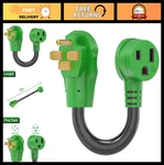 Rvguard 50 Amp Welder Adapter Cord 12in Nema 14-50p To 6-50r Green. Fixed Price $40.99.