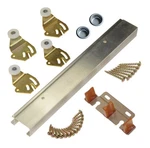 Johnson Hardware 2200482d Single Wheel Bypass Door Set 48 In.. Fixed Price $48.26.
