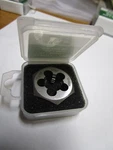 1/2"-13 X 1-1/16" Carbon Steel Bright Finish Hex Die. Fixed Price $12.00.