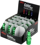 ***20 Pack*** Milton Colorfit A-style 1/4" Npt Male Plugs, Green Fittings 777ac. Fixed Price $17.99.