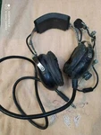 Helicopter Pilot Headset By David Clark - Model C1063g. Fixed Price $69.00.