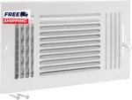 12 X 6 Inch Duct Opening Air Vent Cover For Wall Or Ceiling Threeway Ventilation. Fixed Price $10.77.
