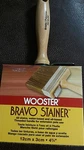 Wooster 4 3/4" Bravo Stainer Bristle/polyester Paint Brush F5119-4. Fixed Price $16.00.