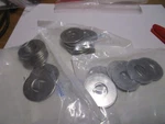 1/2" 316 Stainless Steel Small Od Flat Washer Qty 30. Fixed Price $20.00.