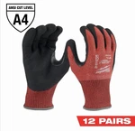Milwaukee 48-22-8947b Tool 12 Pair Cut Level 4 Coated Nitrile Dipped *large*. Fixed Price $94.95.