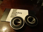 20mm Bore X 47mm Od 14.0mm W Single Row Deep Groove Radial Ball Bearing Qty 2. Fixed Price $20.00.