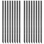 16 Inches Rebar Stakes16pcs Heavy Duty Straight Metal Ground Anchors With Chi.... Fixed Price $47.47.