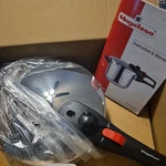 Magefesa Practika Plus 6.3 Qt Stainless Steel Pressure Cooker 5 Security Systems. Fixed Price $76.02.