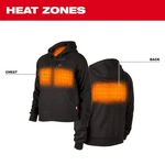 Milwaukee 306b-21m M12 Heated Hoodie Kit, Medium. Fixed Price $135.00.