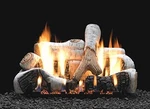 Empire Comfort Systems 24" Birch Logset With Ip Vf Slope Glaze Burner, Lp. Fixed Price $1833.00.