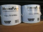Benjamin Obdyke Hydroflash 4" X 75' - 2 Rolls Hydro Flash House Wrap Tape. Fixed Price $34.99.