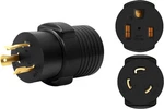 Onetak Nema L6-30p To 6-50r Compact 240v 30 Amp Twist Lock 3 Prong Male Plug .... Fixed Price $29.15.