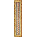 Geometric Tribal Flat-woven Kilim Runner Rug Oriental Hallway Carpet 2'8x13'5 Ft. Fixed Price $242.52.