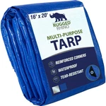 Rugged Rhino Heavy Duty Waterproof Tarp, 16x20, Uv And Tear Resistant Cover W.... Fixed Price $44.64.