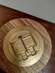 Carlon E97br2 Brass Round Floor Box Outlet Cover Plate Lamson & Sessions Ul.... Fixed Price $120.00.