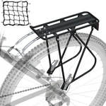 Bike Cargo Rack W/bungee Net & Reflective Logo Universal Adjustable Bic.... Fixed Price $49.50.