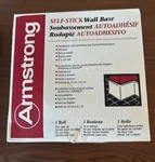 New Old Stock Armstrong Self Stick Vinyl Wall Base 4"x20' White. Fixed Price $20.00.