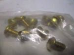 5/16"-18 X 1/2" Slotted Drive Round Head Brass Machine Screw Qty 10. Fixed Price $25.00.