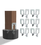 6x6 Post Base Anchor For Concrete (6-piece) - Heavy Duty 2mm Galvanized Steel.... Fixed Price $70.46.