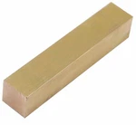 1" X C360 Brass Square Bar 5" Long Solid 1.00" Flat Mill 1 5, Gold. Fixed Price $36.23.