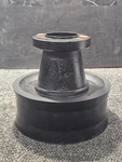 Replacement Ram Flange 9-5/8" Base Dia. Fits Schwing Concrete Pump Black. Fixed Price $190.35.