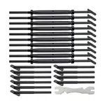 Black Cable Railing Hardware Kit, For 1/8" System Metal Pos.... Fixed Price $118.82.