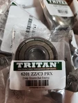 New Tritan Deep Grove Ball Bearing 6201 Zz/c3 Prx Fast Shipping!. Fixed Price $8.49.