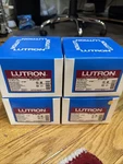 Lot Of 4 Lutron Nova Nt-6pf-gr Six Port Frame Matte Grey. Fixed Price $19.90.