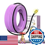 Topdure 10ft Heat Tape For Water Pipes Roof And Gutters Heating Cable 6ft. Fixed Price $49.64.
