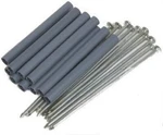 Amerimax 29044 Galvanized Steel 7" K Gutter Spike & 5" Ferrule 10 Count Pack. Fixed Price $67.89.