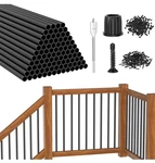 Cke 100 Pack 32" Round Aluminum Deck Balusters, 3/4" Diameter Hollow Bl.... Fixed Price $160.00.