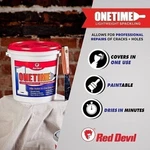 Red Devil 0541 Onetime Lightweight Spackling 1 Gallon White 2 Pack. Fixed Price $55.64.