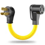 Lavandino Nema 10-50p To 14-50r Ev Adapter, 220v 50 Amp 10-50p/14-50r, Yellow. Fixed Price $37.35.