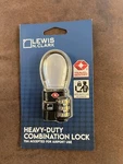 Lewis N. Clark Travel Sentry Indicator Heavy-duty Cable Lock. Fixed Price $13.99.