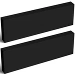 Colingmill 2 Pcs Hdpe Plastic Block 1" X 4" 12", Black. Fixed Price $37.35.