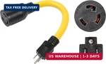 Onetak Nema 5-15p To L6-30r 120v 15 Amp 3 Prong Male Plug Twist Lock. Fixed Price $30.97.