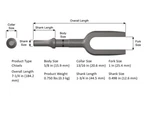 Ajax Tools A968-1 .498 Shank Ball Joint And Tie Rod Separater, 1" Width. Fixed Price $63.99.