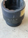 Grey Pneumatic 3144r 3/4" Drive 1-3/8" 12pt Impact Socket. Fixed Price $11.95.