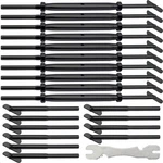 Black Cable Railing Hardware Kit, For 1/8" System Metal Pos.... Fixed Price $130.46.