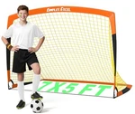 Dimples Excel Soccer Goals Kids Net For Backyard 7x5, 5x3.6, 4x3, 3x2.2 Ft. Fixed Price $35.33.