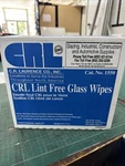 Crl Lint Free Glass Wipes In Pop Up Dispenser Box By Cr Laurence. Fixed Price $57.32.