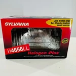 Sylvania H4656ll Halogen Plus Low Beam Headlight 12v Automotive Lighting Nib. Fixed Price $13.12.