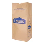 Lowe's 30 Gallon Heavy Duty Brown Paper Lawn And Refuse Bags For Home Gar.... Fixed Price $29.43.