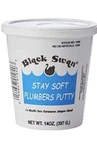 Black Swan Stay Soft Plumbers Putty 14oz. Fixed Price $11.99.