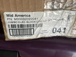 Mid-america Mountmaster Electrical Block M00032022041- 2 Pack In Color Fstone. Fixed Price $24.99.